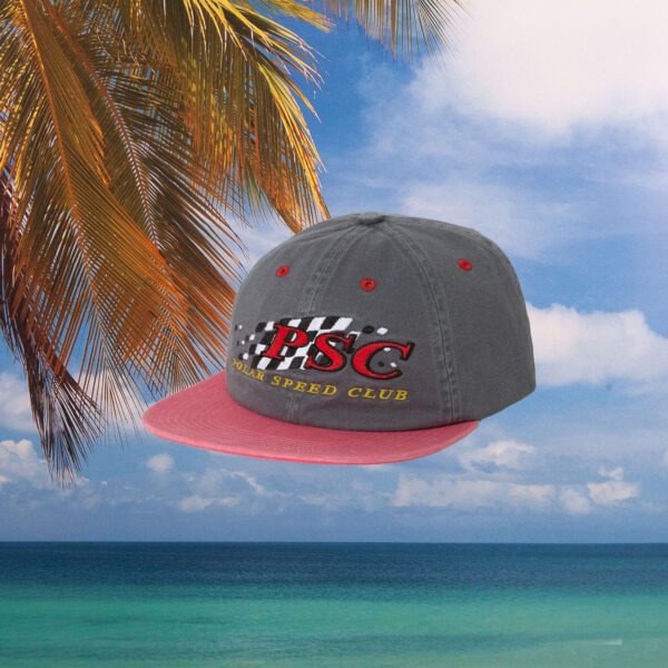 Polar Skate Co. - Polar Speed Club Cap - Grey / Red