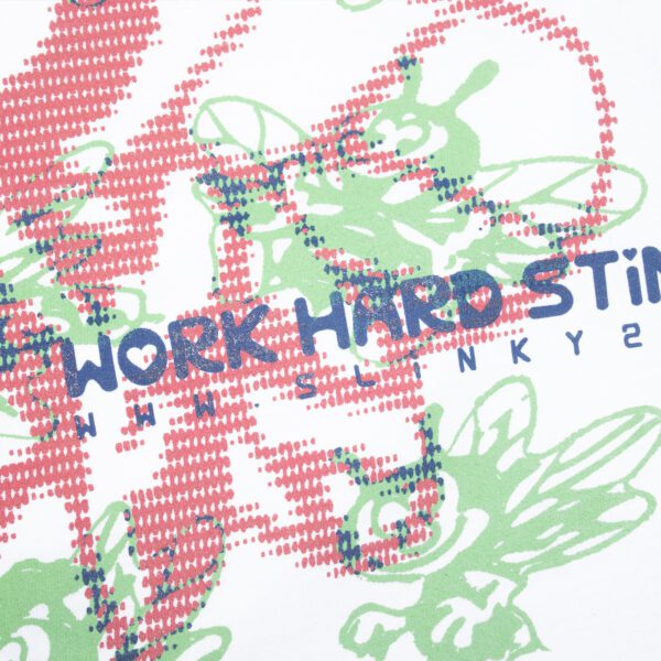 Slinky - Work Hard Sting Sweet T-Shirt - White