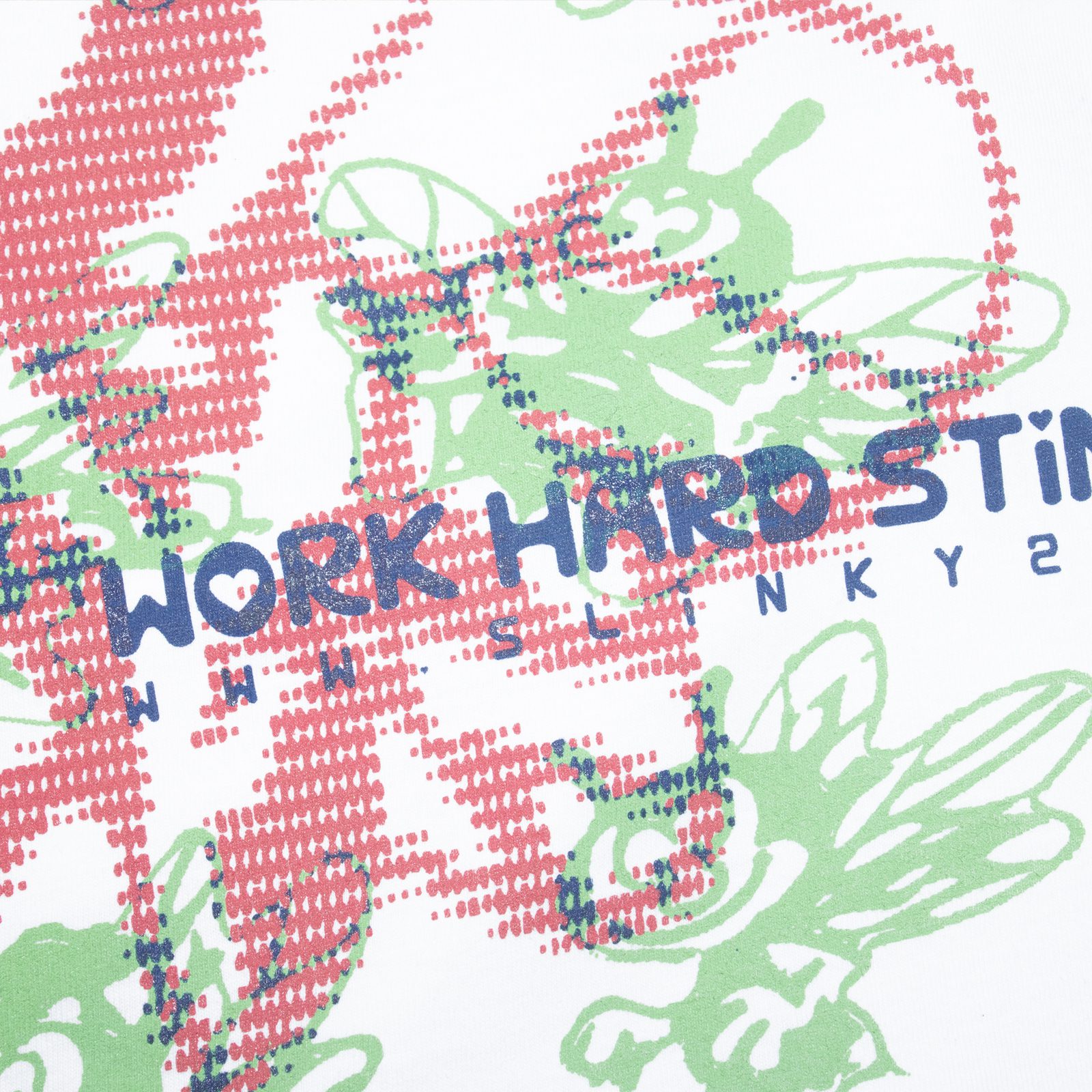 Slinky - Work Hard Sting Sweet T-Shirt - White