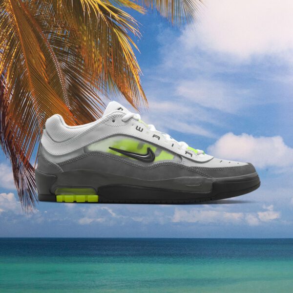 Nike SB - Air Max Ishod - Black / Neon Yellow - Anthracite - LT Graphite