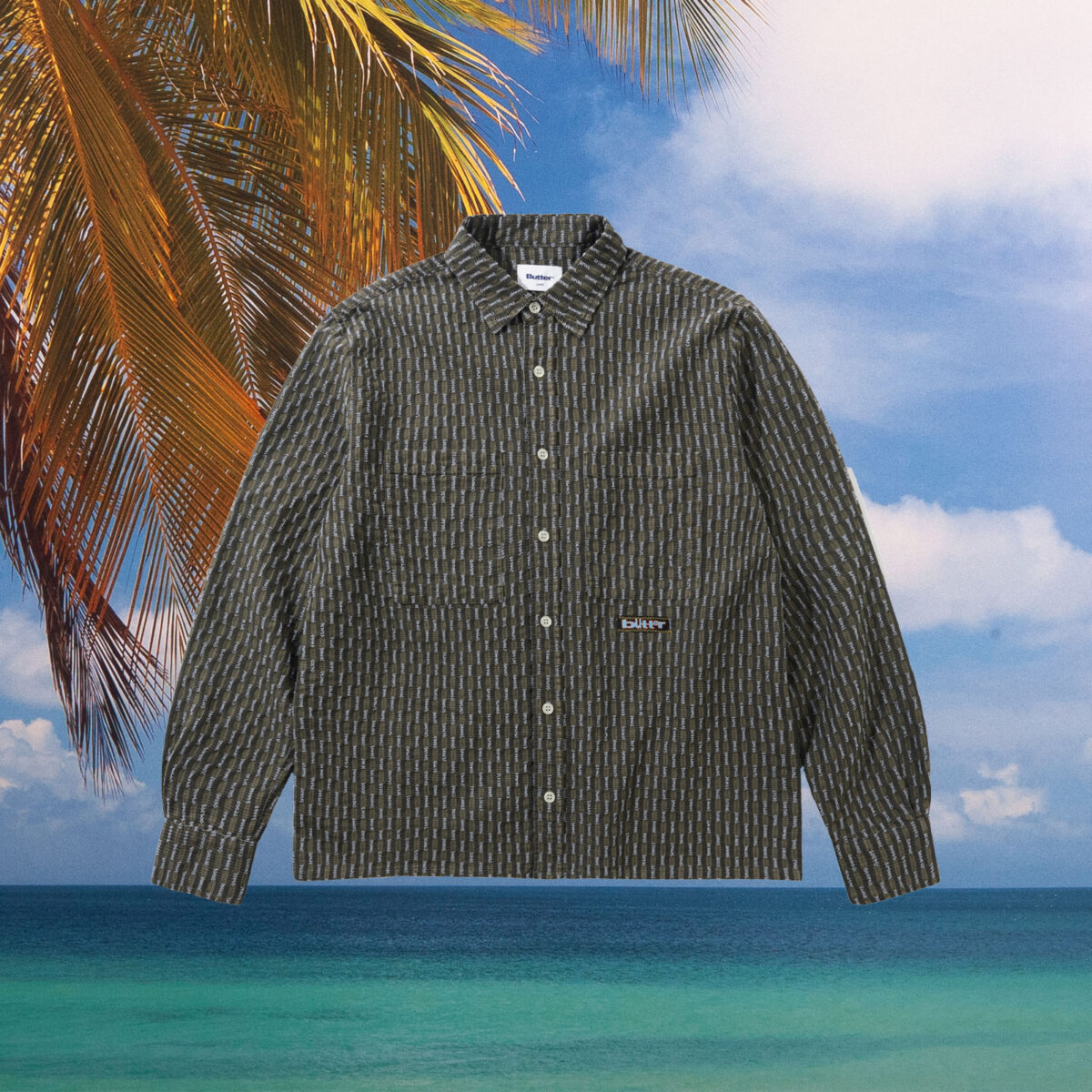 Butter Goods - Stitch Shirt - Moss