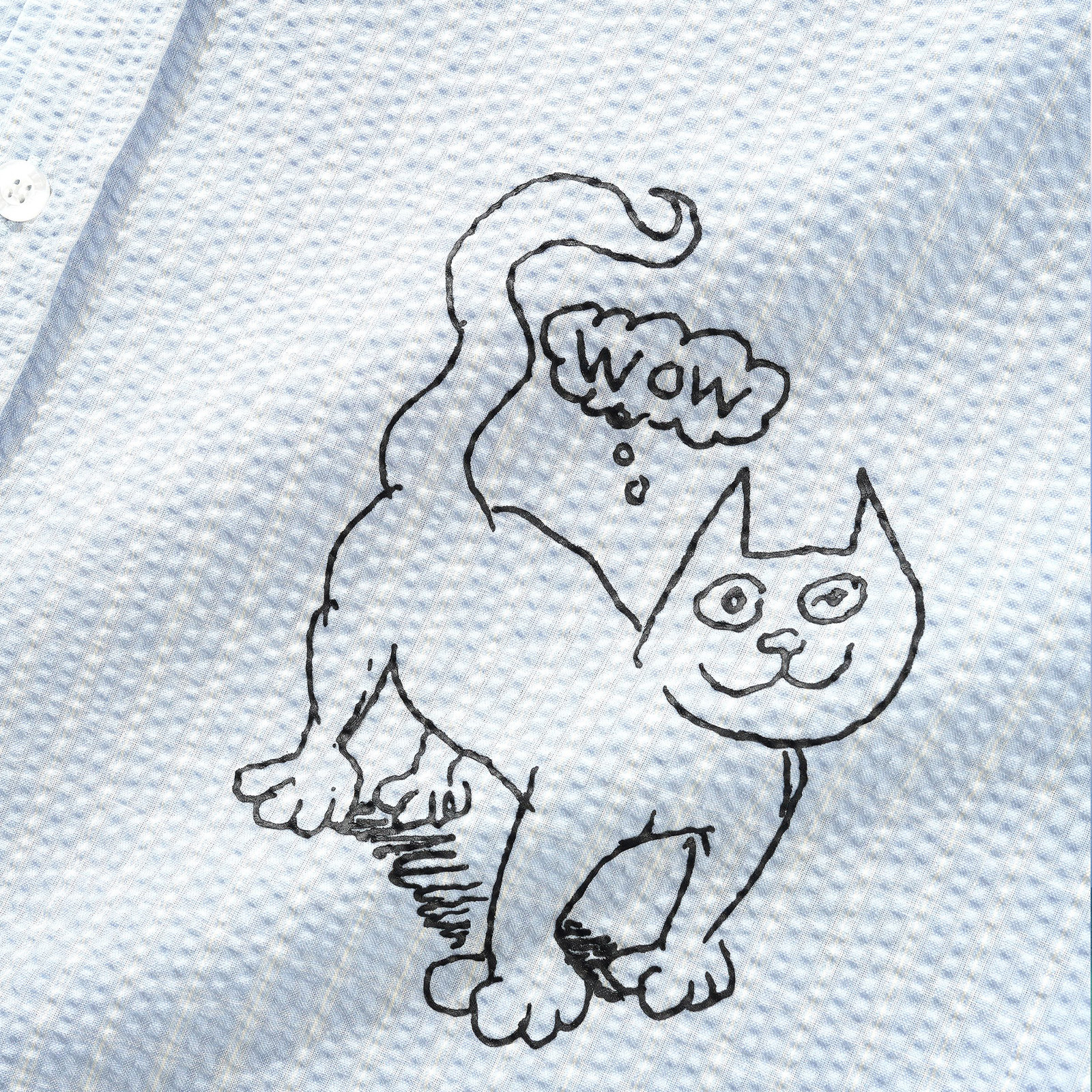 Butter Goods - Daniel Johnston "Alive Again" Shirt - Light Blue