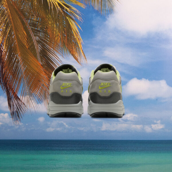 Nike SB - Air Max 1 SP "HUF" - Anthracite / Pear-Medium Grey-Flat-Pewter