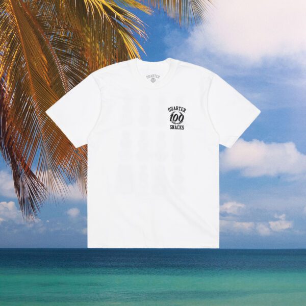 Quartersnacks - Anniversary T-Shirt - White