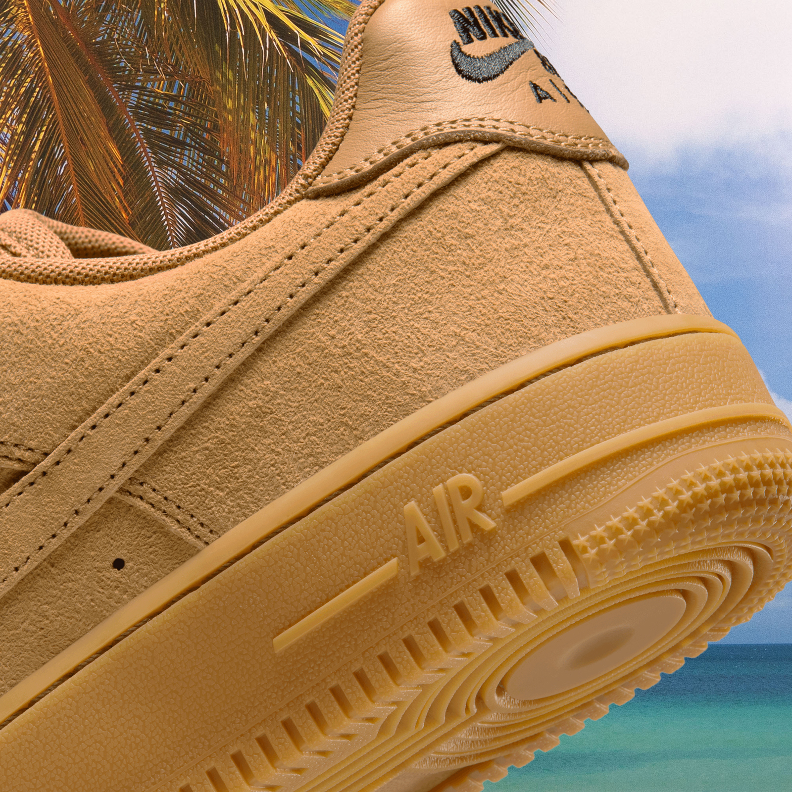 Nike SB - AF-1 - Flax / Flax-Black-Gum LT Brown