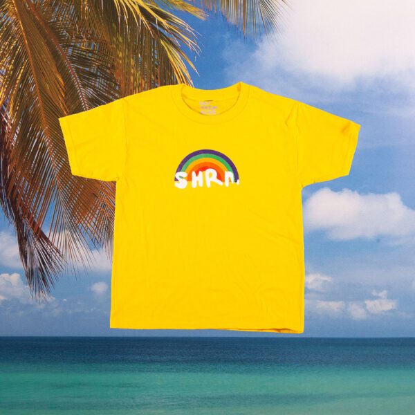 Get Them Kids Rollin - Rainbow Kids T-Shirt - Yellow