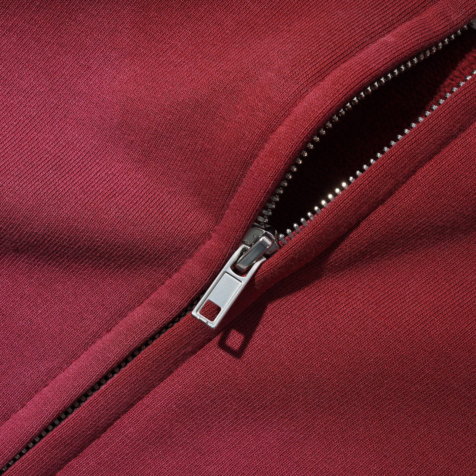 Butter Goods - Garage Zip-Thru Hoodie - Faded Burgundy
