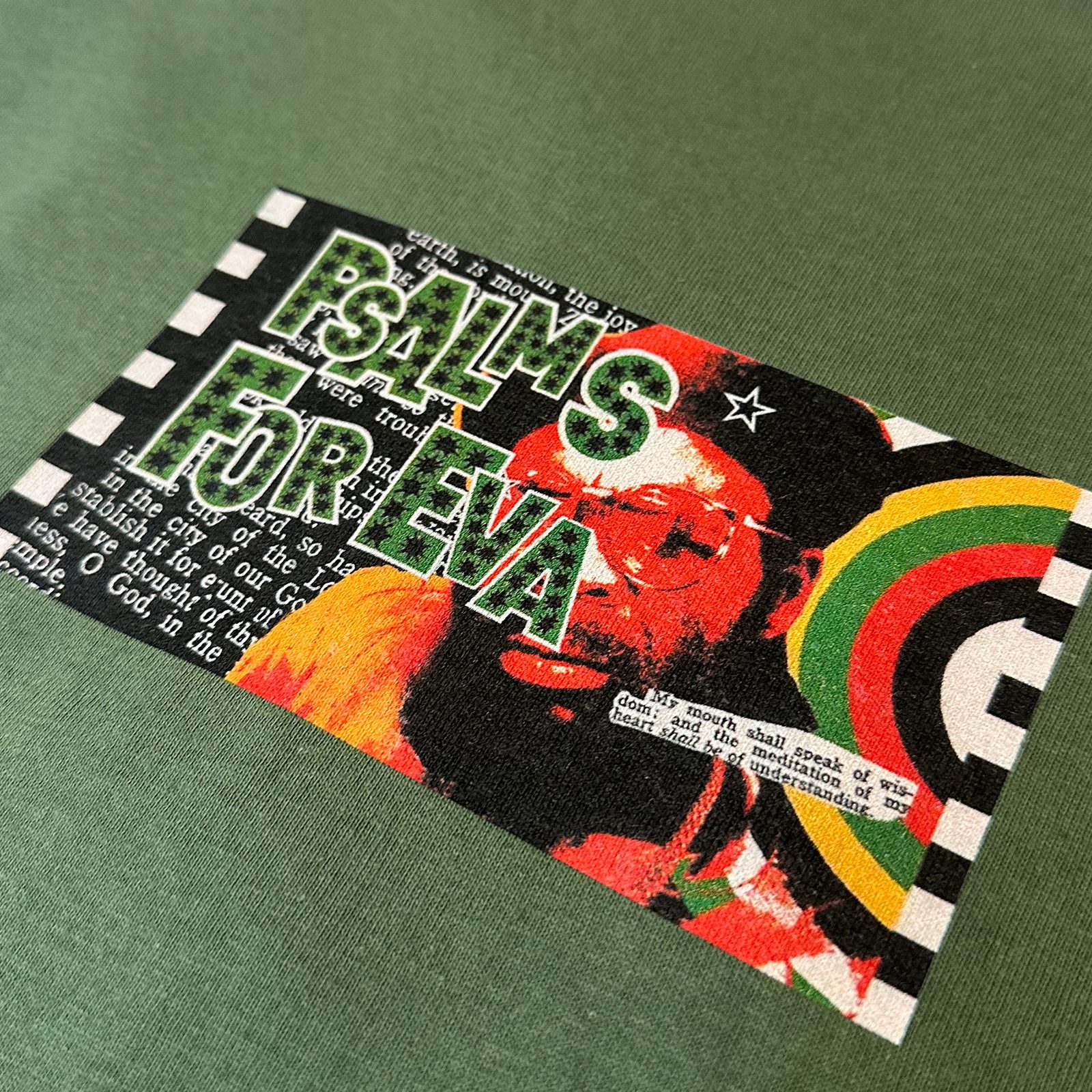 EVA - Psalms T-Shirt - Green