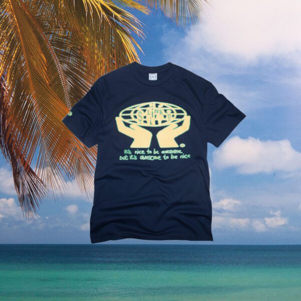 Slinky - Awesome T-Shirt - Petrol Blue