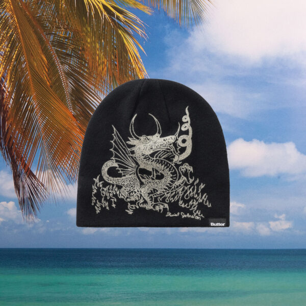 Butter Goods - Dragon Skully Beanie - Black
