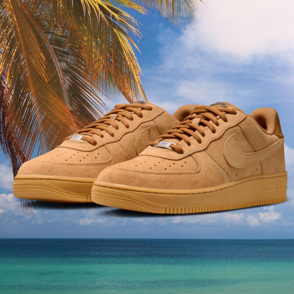 Nike SB - AF-1 - Flax / Flax-Black-Gum LT Brown