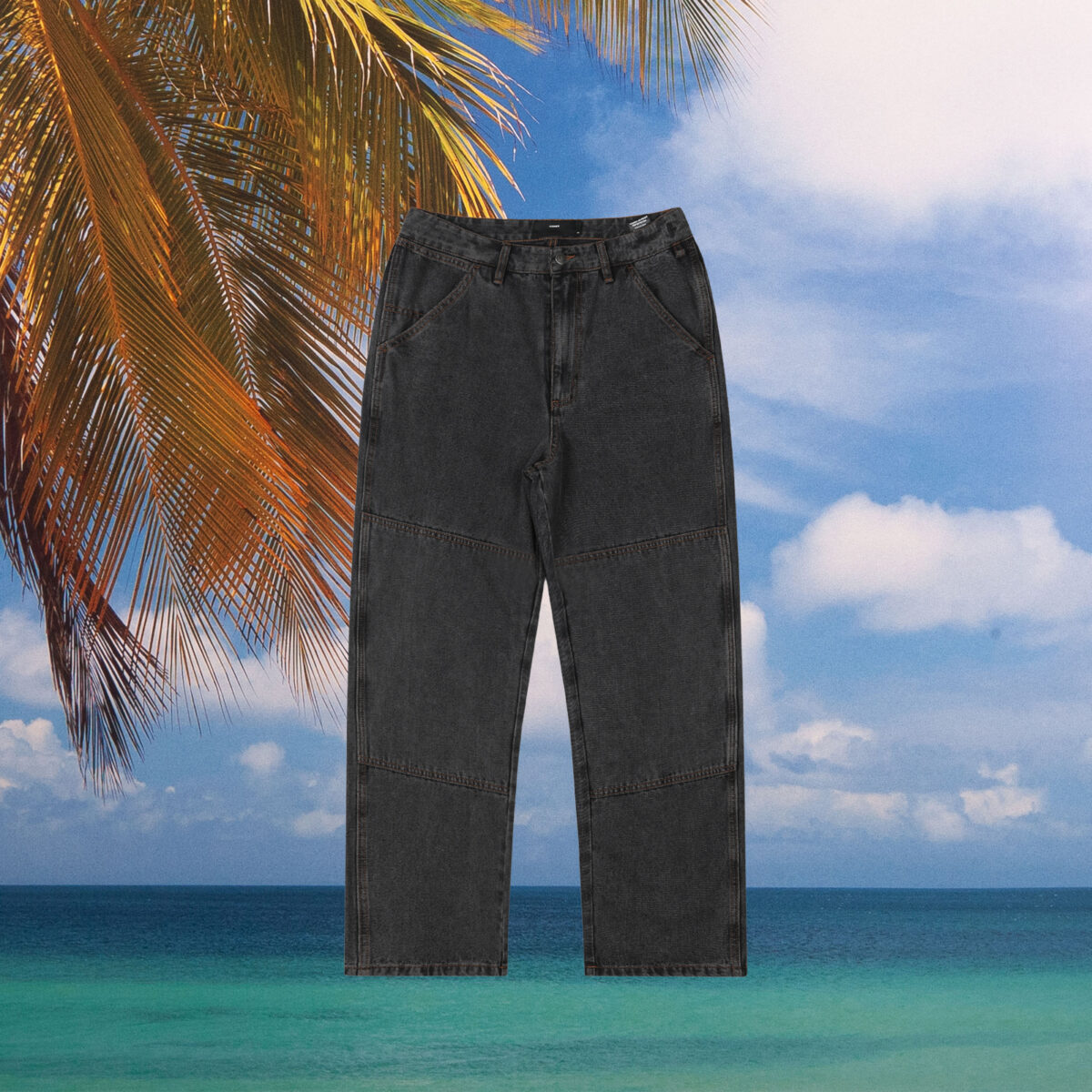 Former - VT Distend Double Knee Pant - Washed Black at