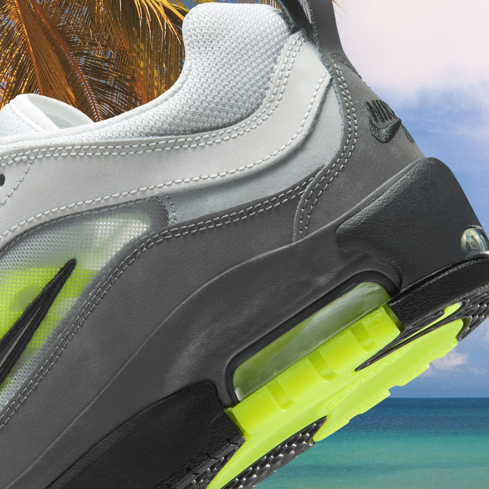 Nike SB - Air Max Ishod - Black / Neon Yellow - Anthracite - LT Graphite