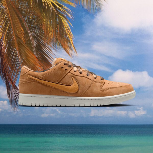 Nike SB - Dunk Low Pro QS "Note Shop" - Flax / Honeycomb - Summit White - Sail