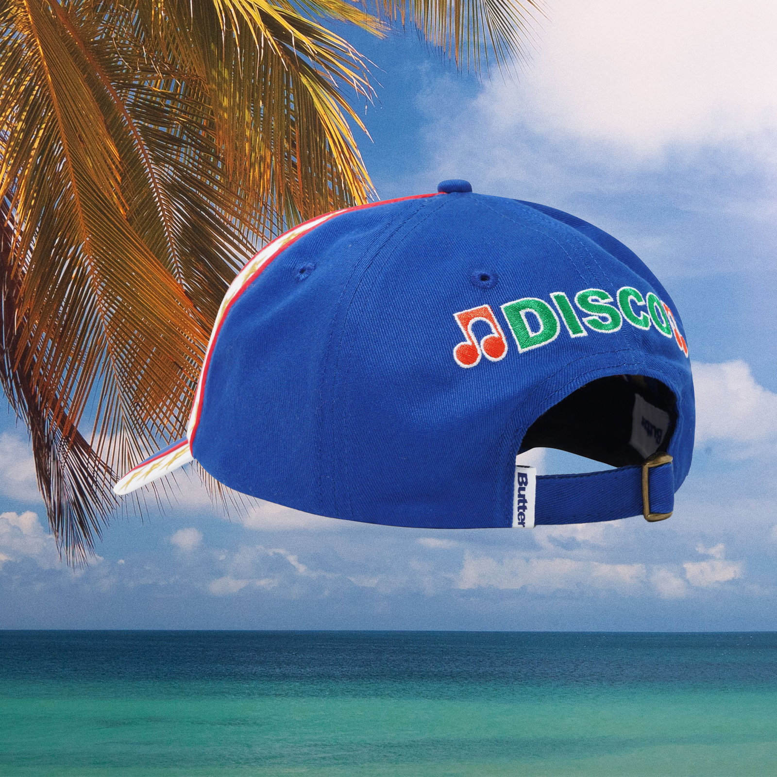 Butter Goods - Italo 6 Panel Cap - Blue