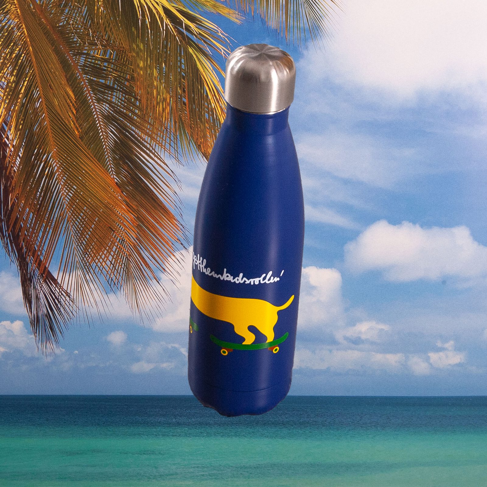 Get Them Kids Rollin - Dackel Thermosflasche
