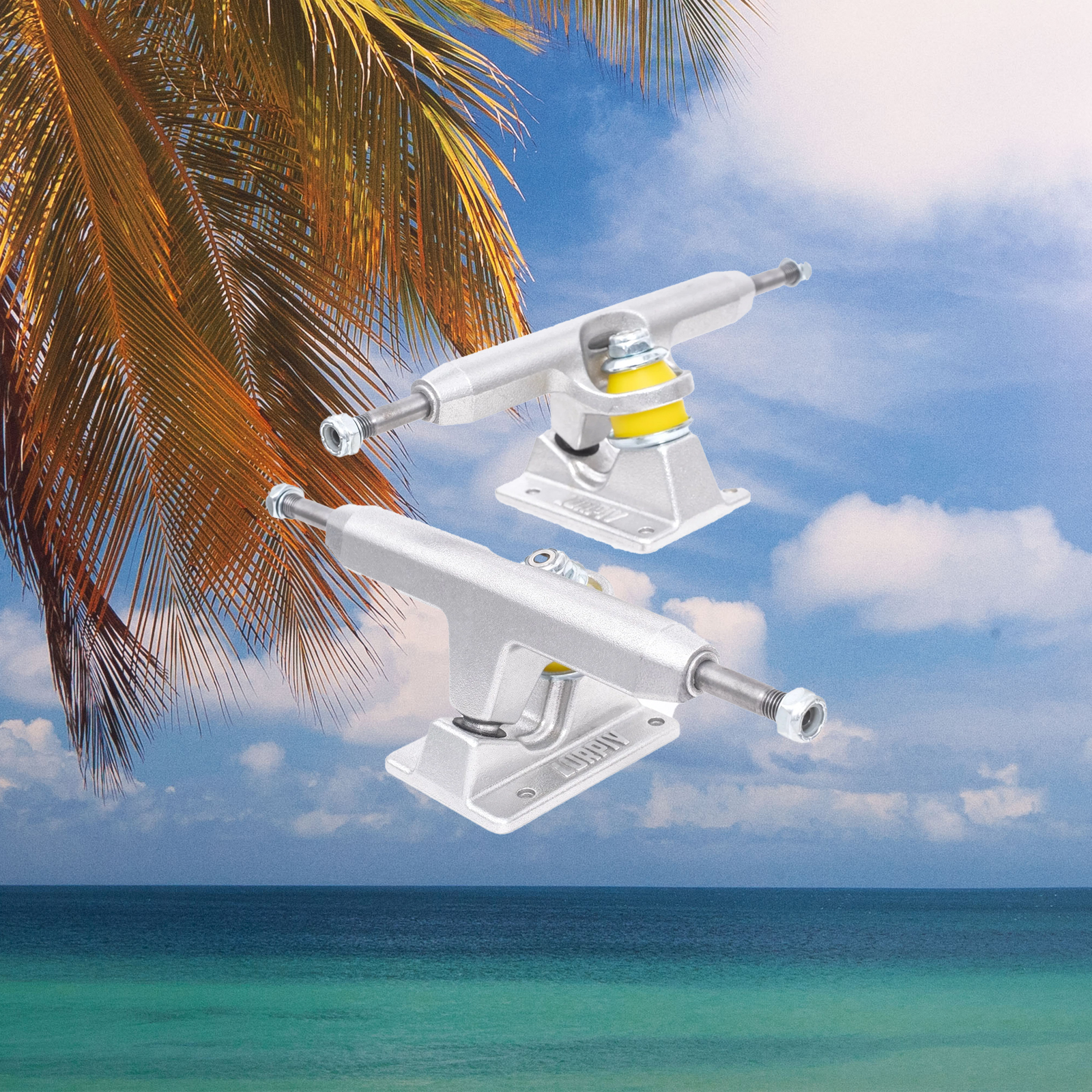 Lurpiv - Polished Hollow Trucks - Set of 2