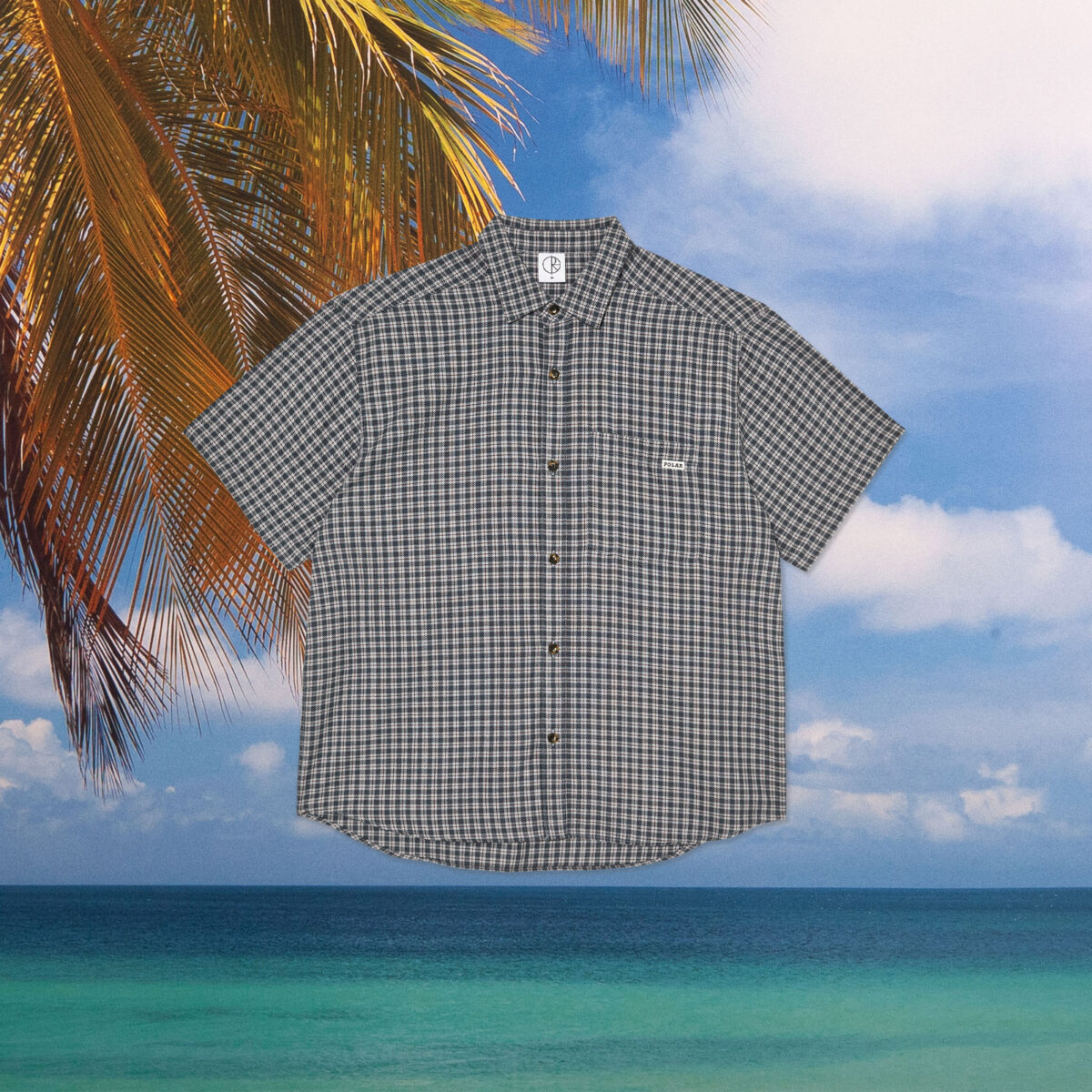 Polar Skate Co. - Mitchell S/S Shirt - Petrol / Bordeaux