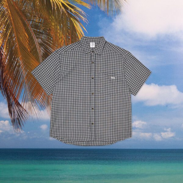 Polar Skate Co. - Mitchell S/S Shirt - Petrol / Bordeaux