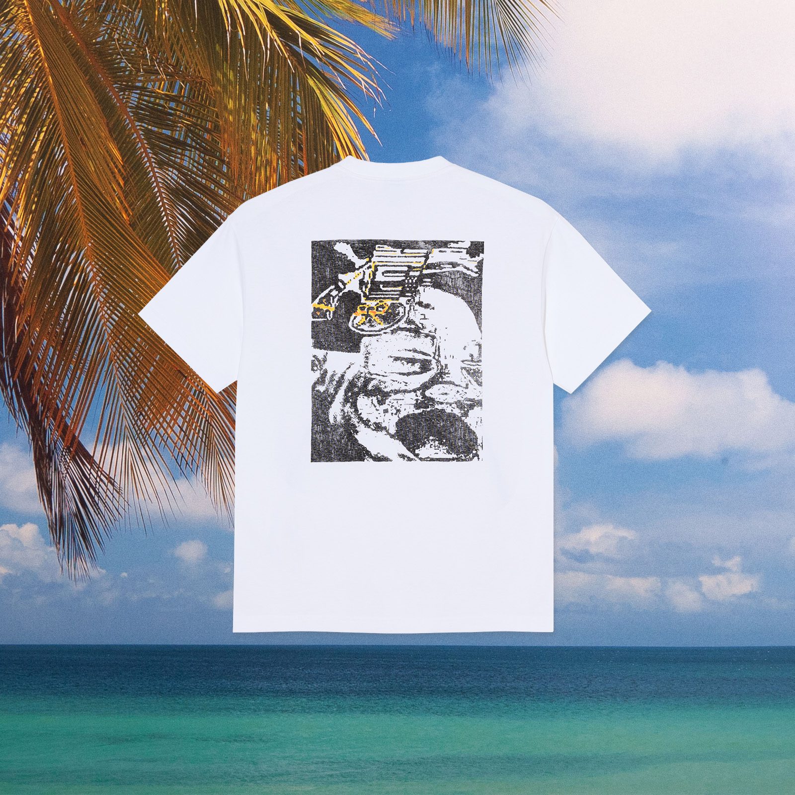Polar Skate Co. - Conflict Scenario T-Shirt - White