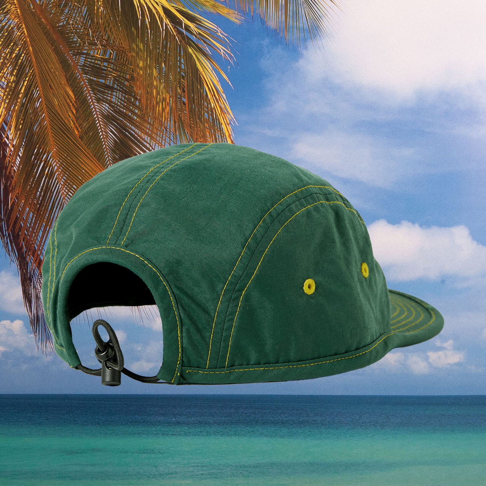Polar Skate Co. - Vilde Cap - Green / Yellow