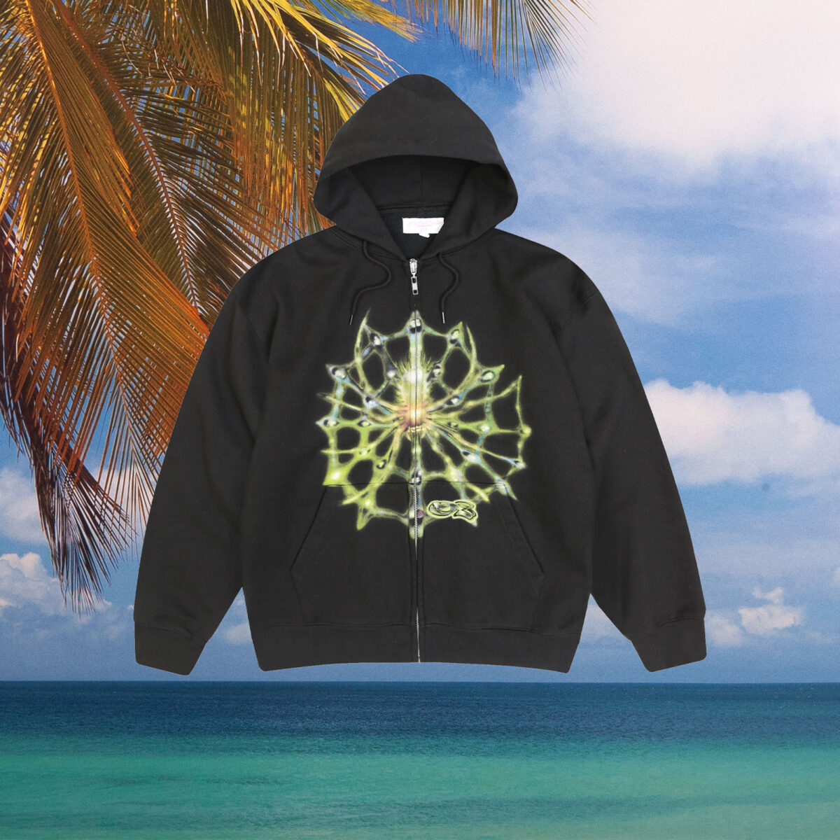 Yardsale - Webber Zip Hoodie - Black