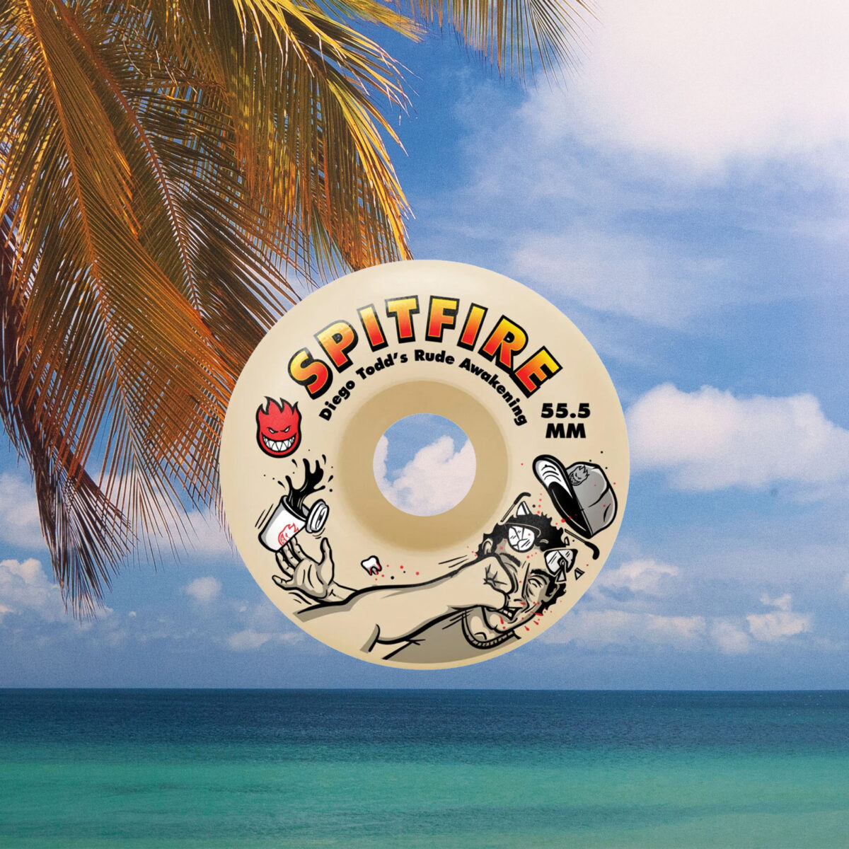Spitfire Wheels - Formula Four - Diego Rude Awakening - Classic - 99A - 53.5mm