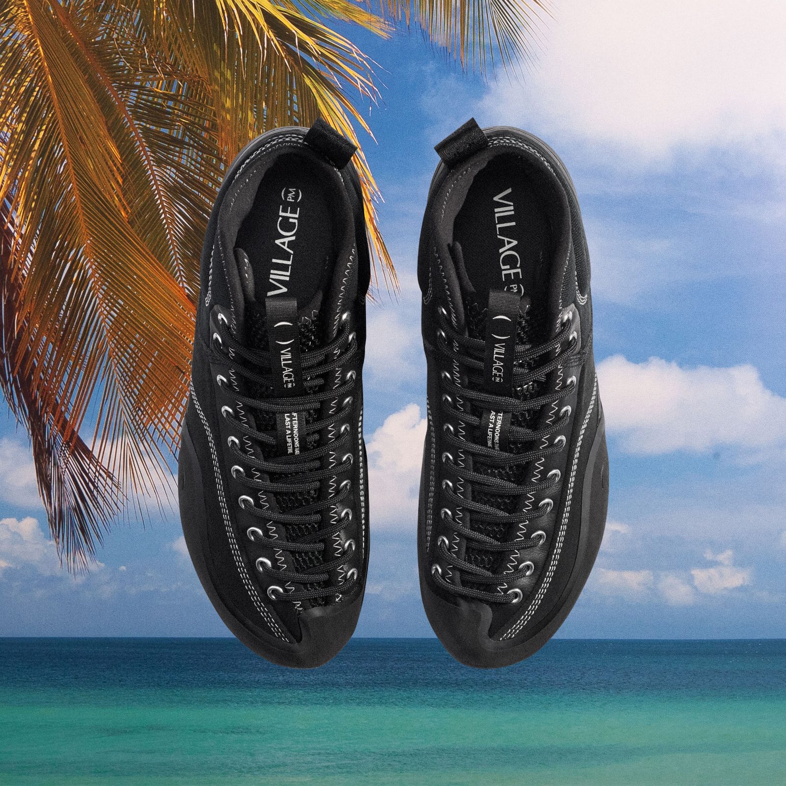 Village PM - 1PM Mid - Black / Natural Black