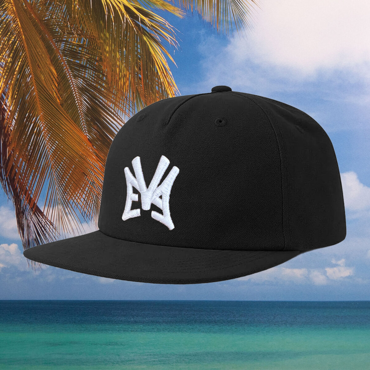 EVA - NY Snapback Cap - Black