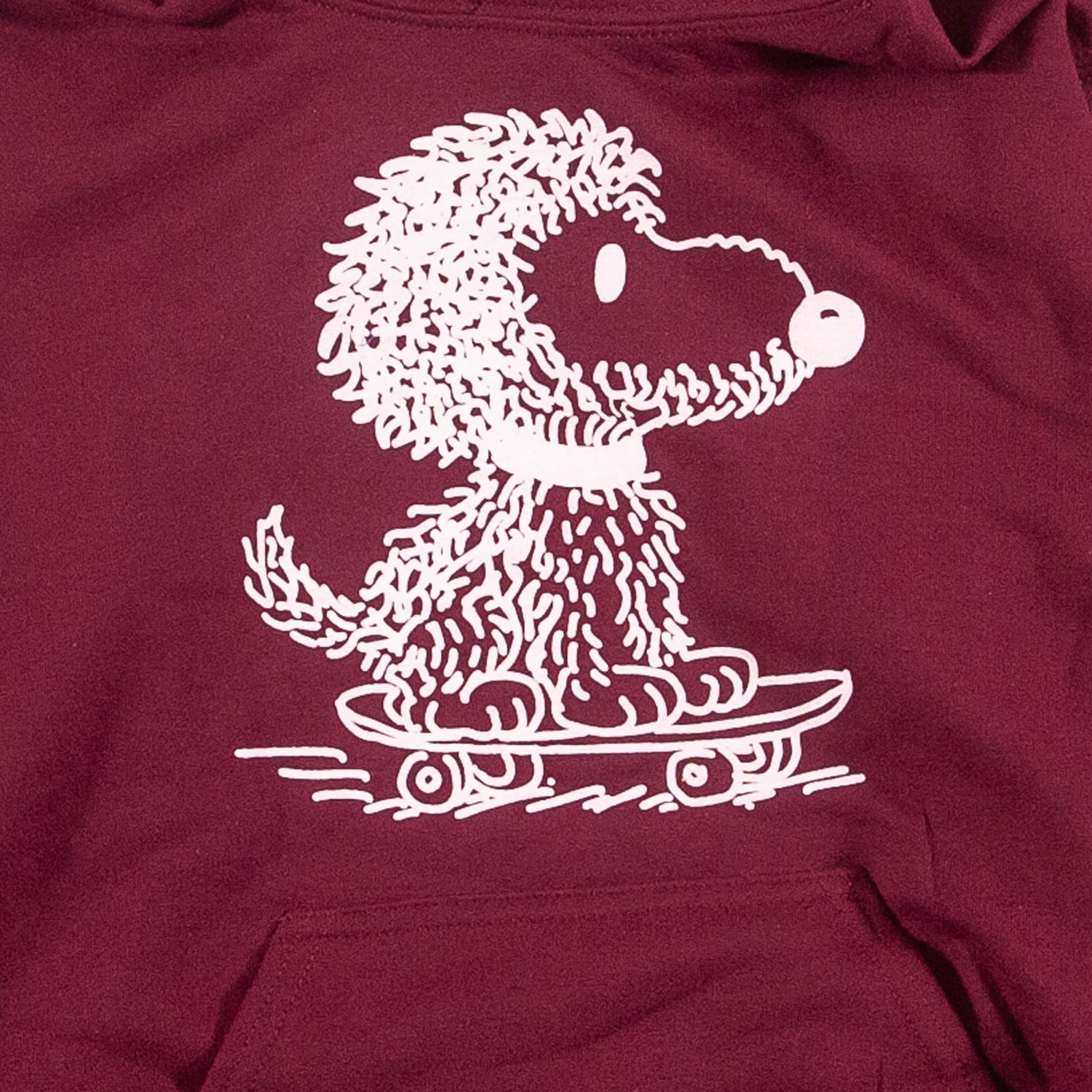 Get Them Kids Rollin - Scully Kids Kapuzenpullover - Maroon