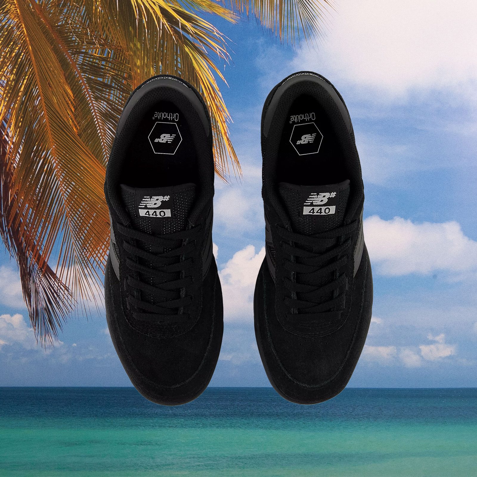 New Balance Numeric - 440 V2 - UN440BVU - Black / Black