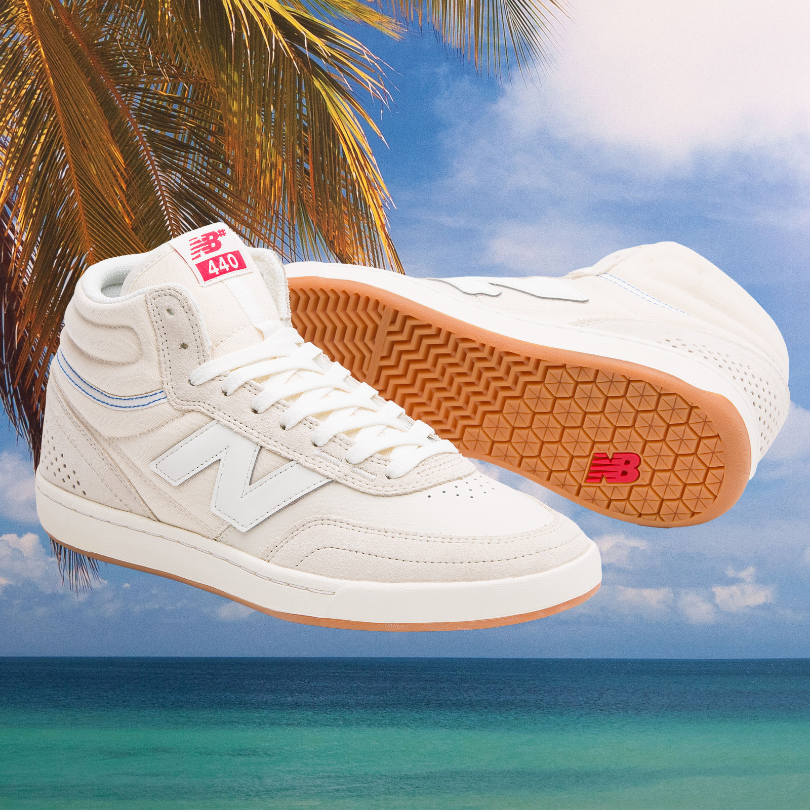 New Balance Numeric - 440 HI - UN440HTW - Timberwolf / White