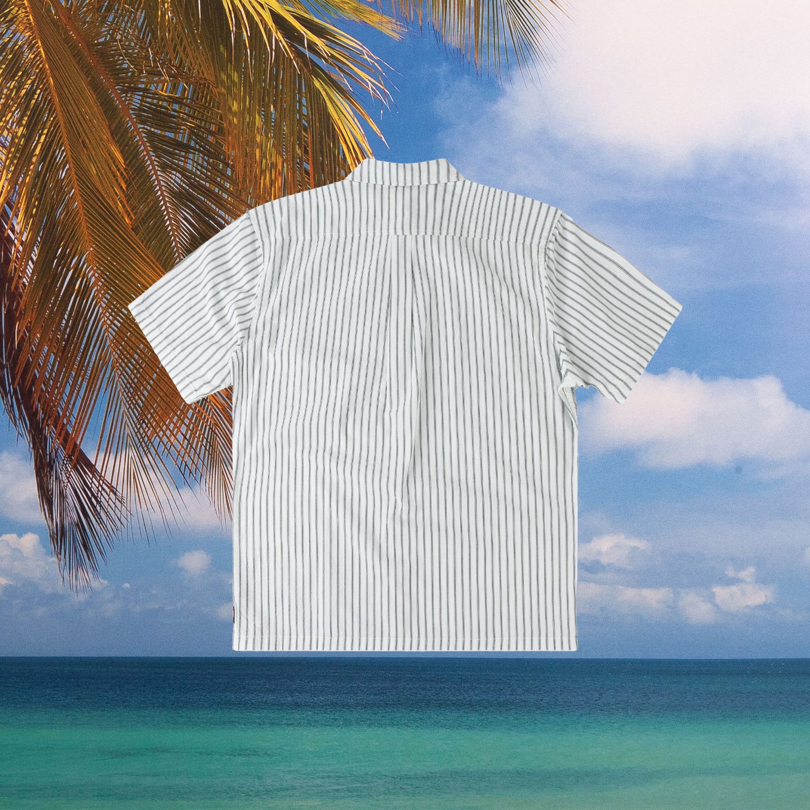 Former - Reynolds Stripe S/S Shirt - Bone