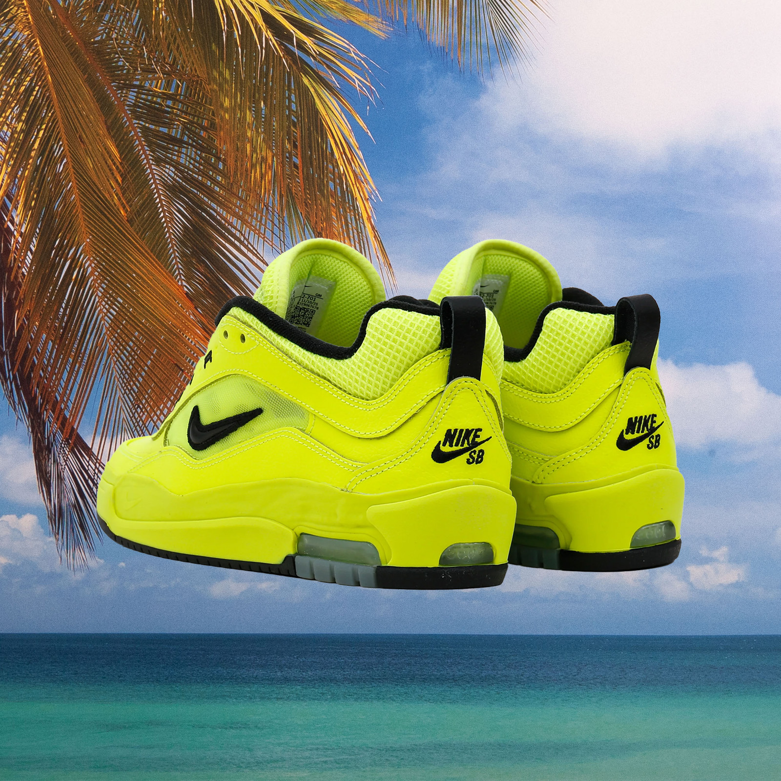 Nike SB - Air Max Ishod - Volt / Black