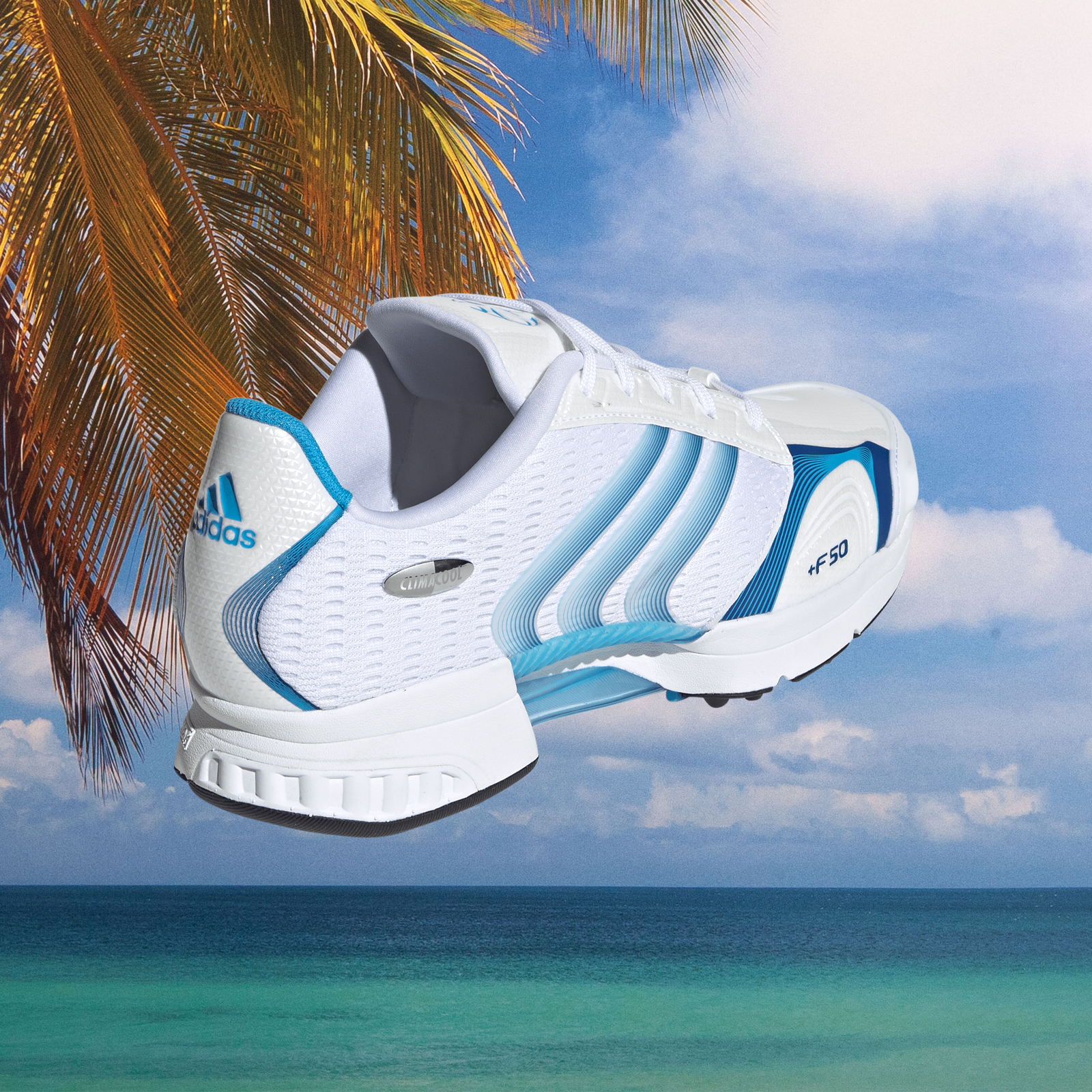 adidas - Climacool F50 - White / Royal
