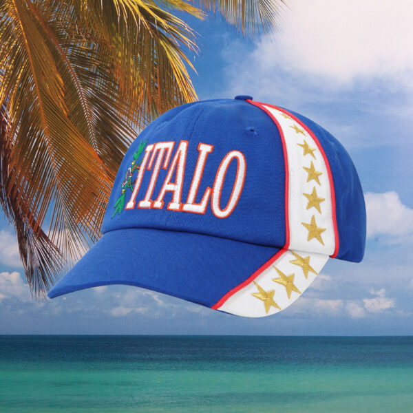 Butter Goods - Italo 6 Panel Cap - Blue