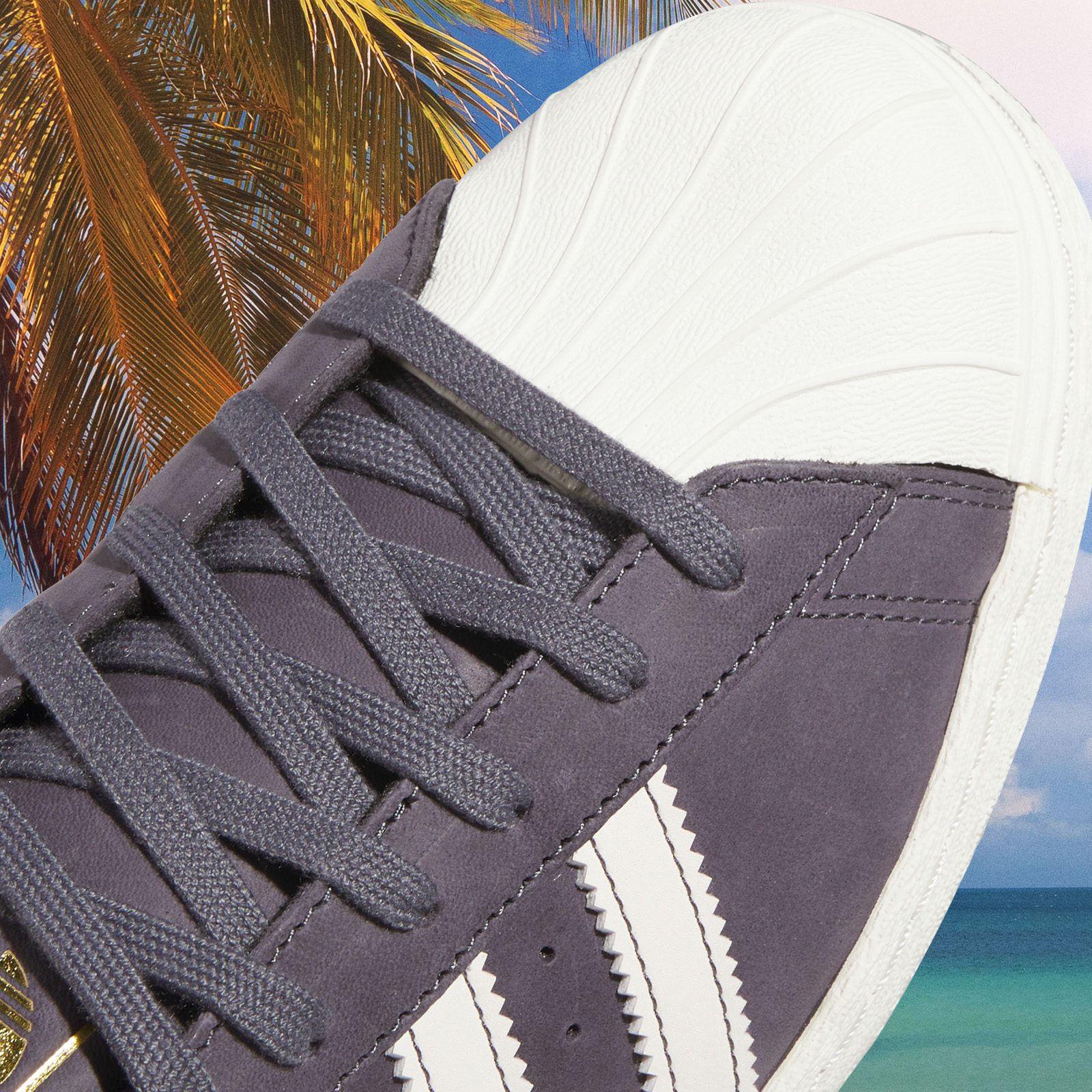 adidas - Superstar 80 ADV - Dark Grey / Aurora White