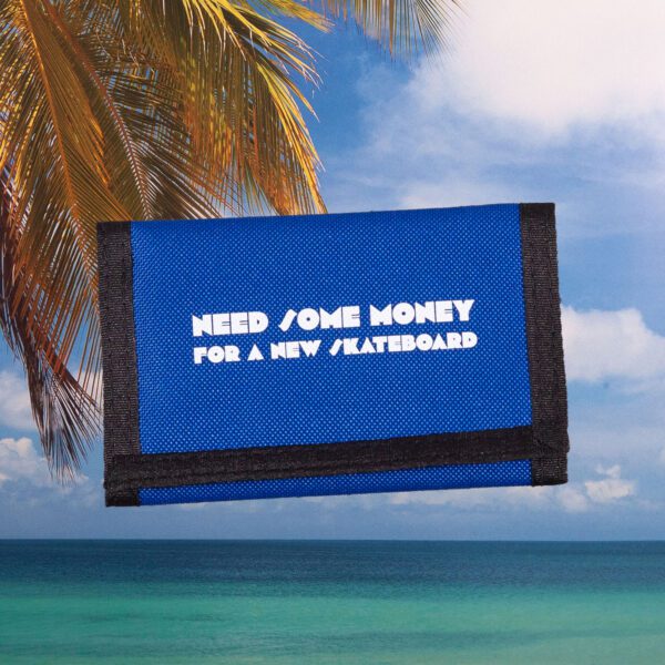 Get Them Kids Rollin - Money Wallet - Navy