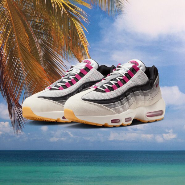 Nike SB - Air Max 95 QS - Summit White / Cactus Flower