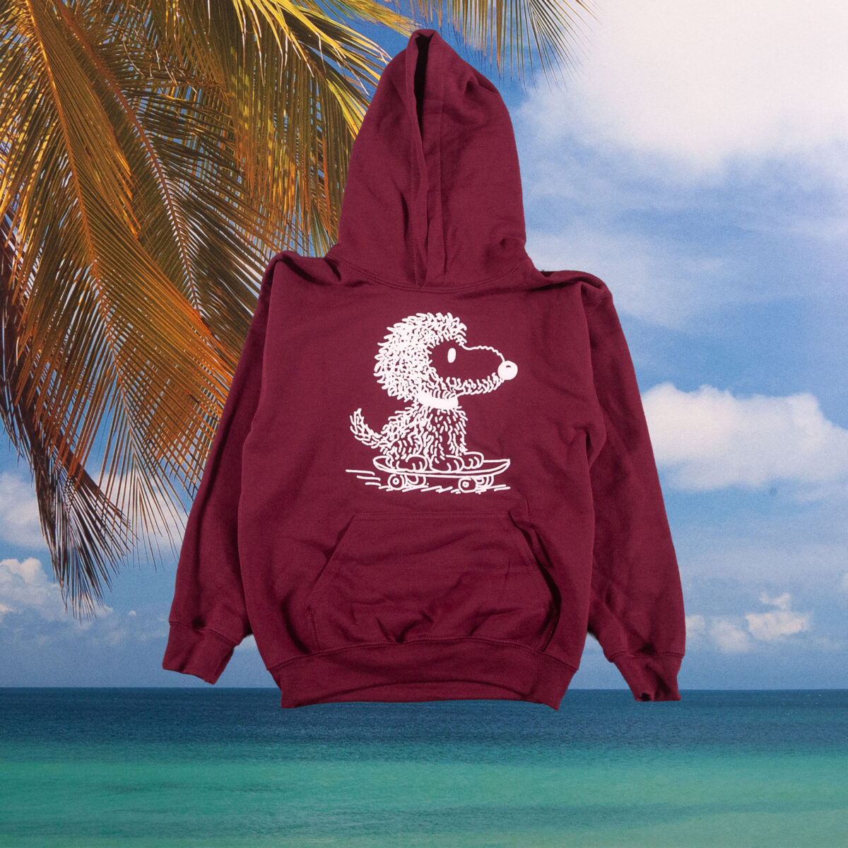 Get Them Kids Rollin - Scully Kids Kapuzenpullover - Maroon