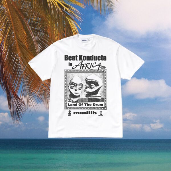 Butter Goods X Madlib - Africa T-Shirt - White