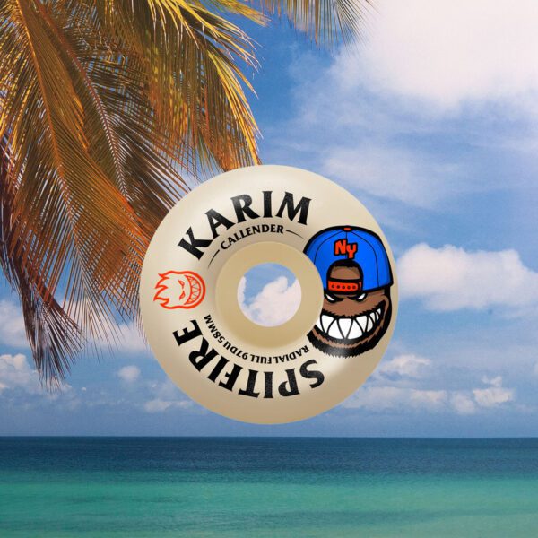 Spitfire Wheels - Formula Four - Radial Full- Callender Burn Squad - Wheels - 99A - 58mm