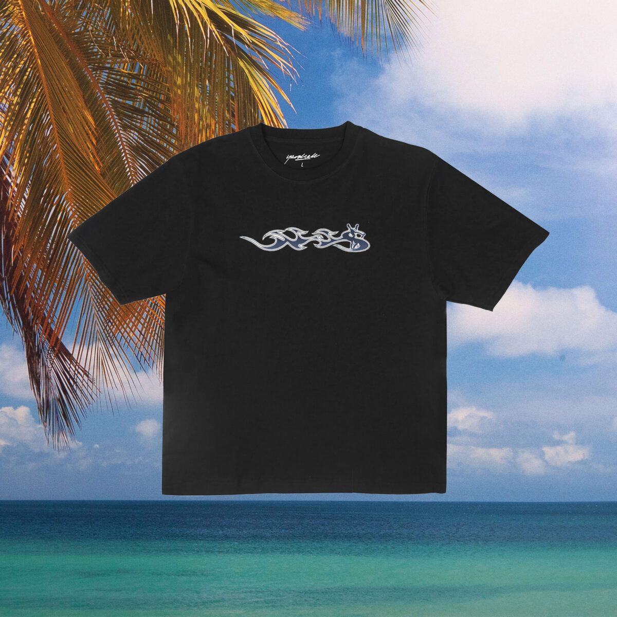 Yardsale - Phantasy Flame T-Shirt - Black