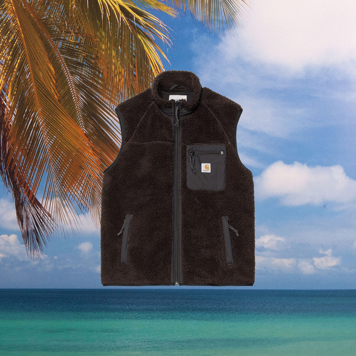 Carhartt WIP - Prentis Liner Vest - Palisander / Black