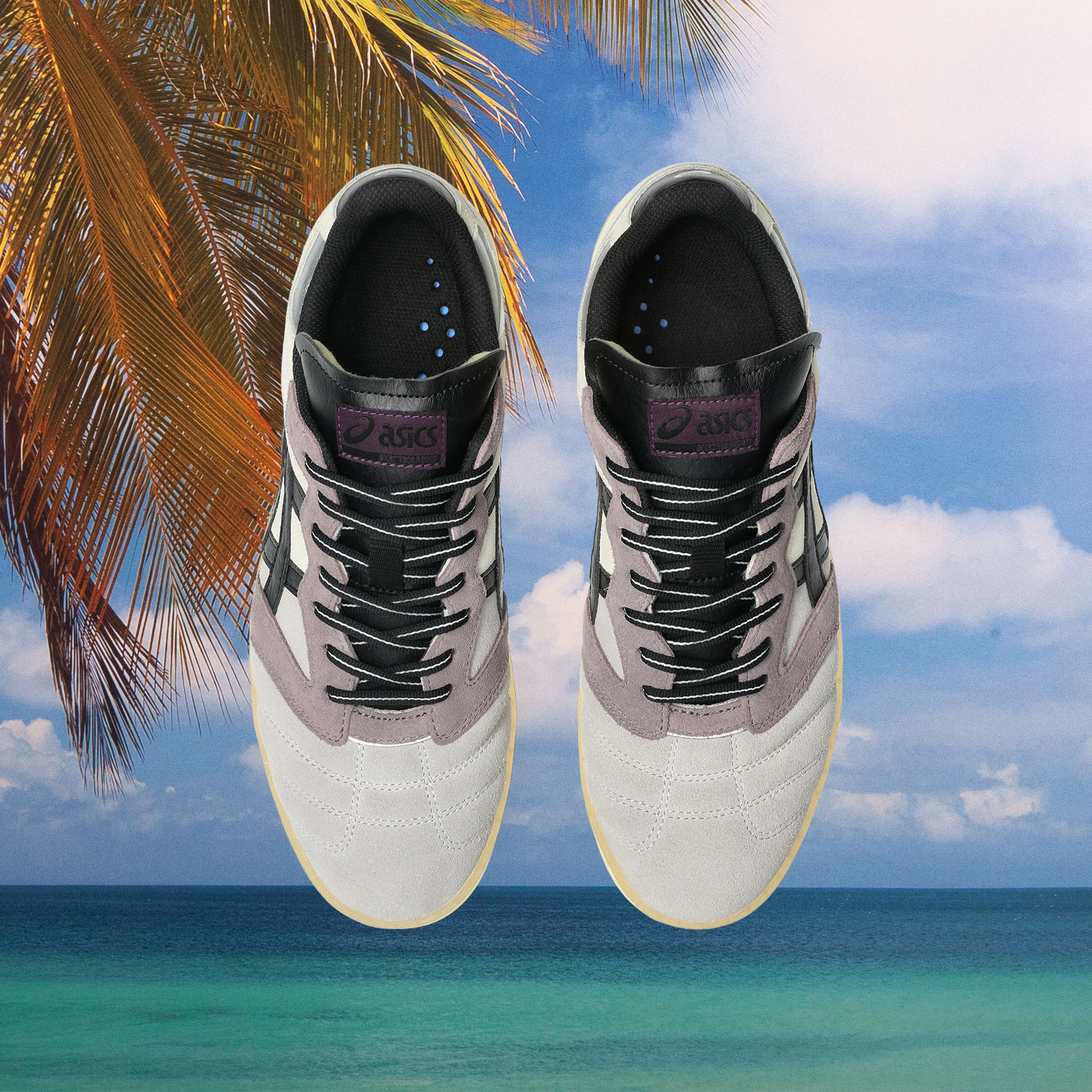 asics - "Late Nite Stars" Leggerezza FB - Oyster Grey / Black