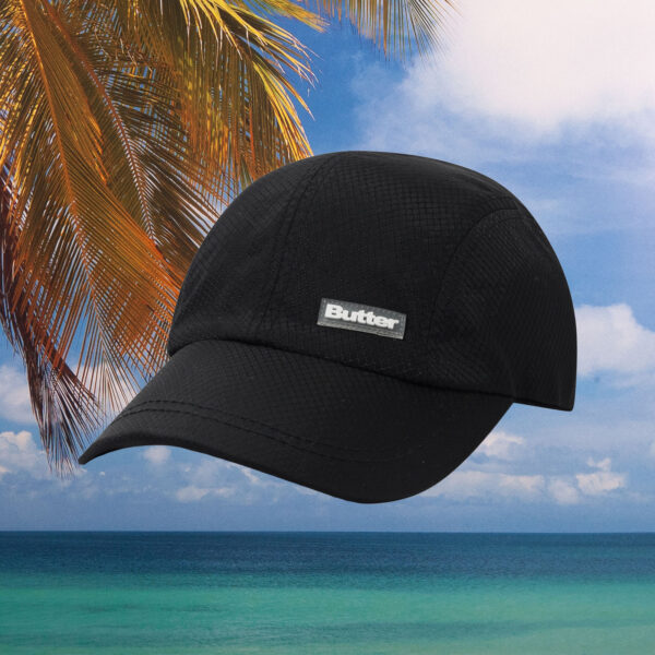 Butter Goods - Stride 4 Panel Cap - Black