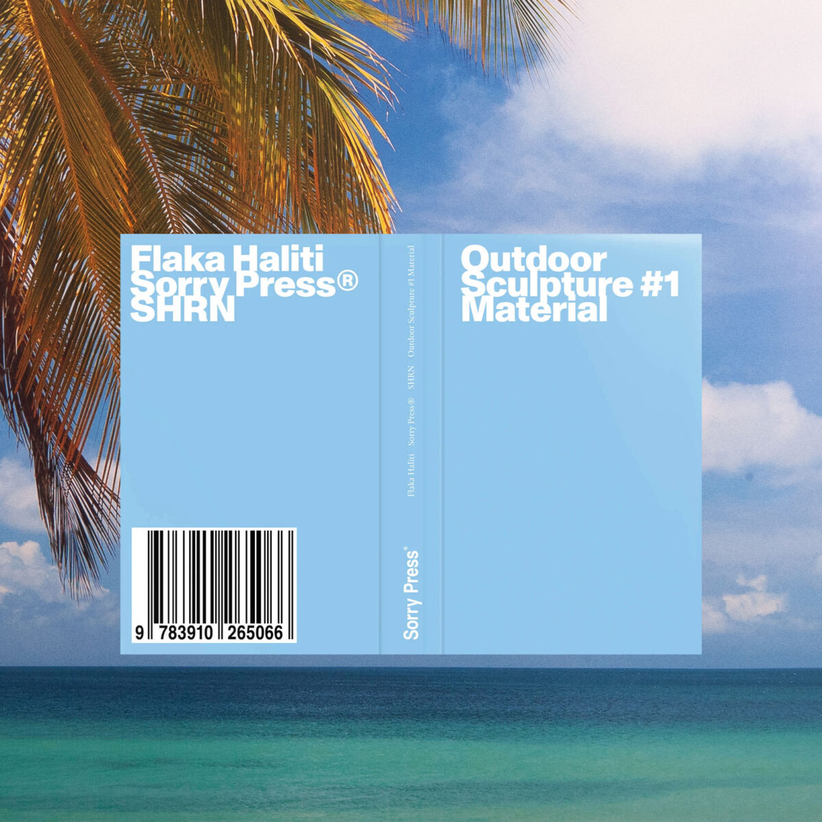 SHRN - Sorry Press x Flaka Haliti x SHRN "Outdoor Sculpture Material #1 Flip Book"