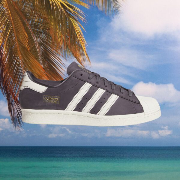 adidas - Superstar 80 ADV - Dark Grey / Aurora White