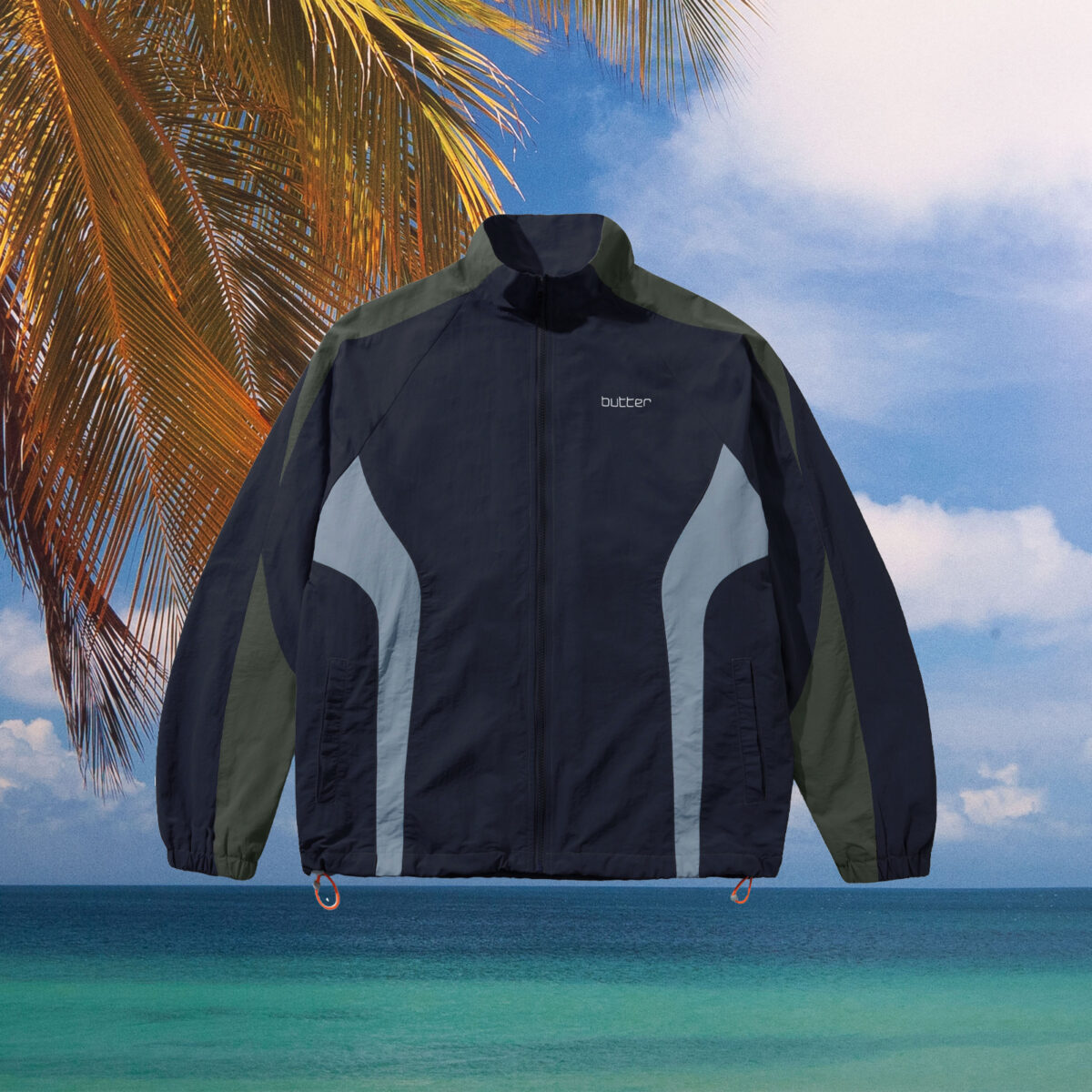 BUTTERGOODS ナイロン ジャケット Butter Goods - Offside Jacket - Navy at SooHotRightNow Onlineshop