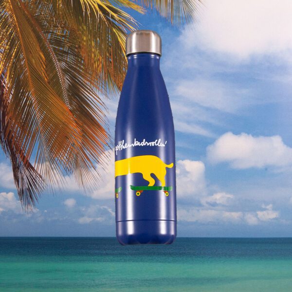 Get Them Kids Rollin - Dackel Thermosflasche